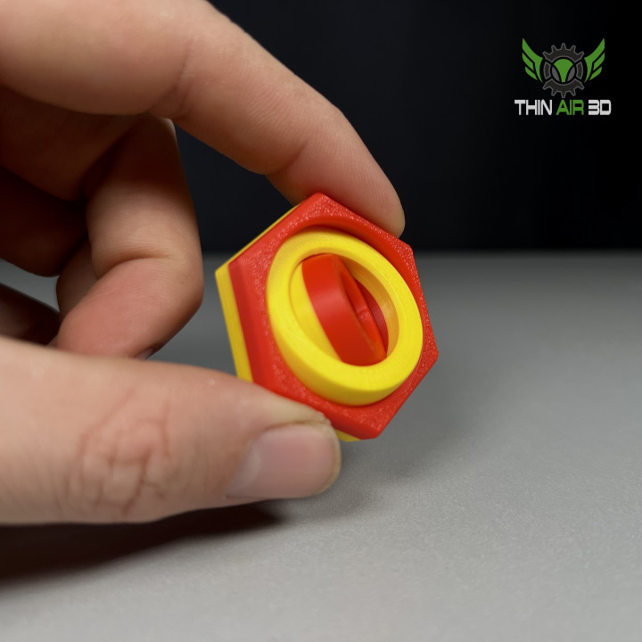 3D Printable Gyro Fidgets (4 Variations) by Thin Air 3D