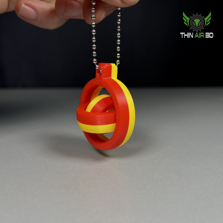 3D Printable Gyro Fidgets (4 Variations) by Thin Air 3D