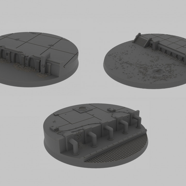 80mm wargaming bases