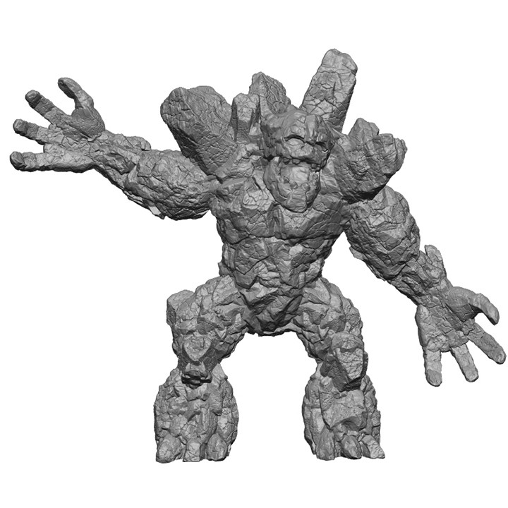 経典 4 Golem Stone Printable 3D free ARTMARKEVYCH by test 画材