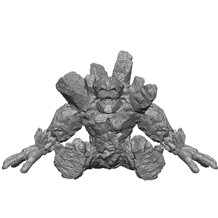 Stone Golem 7 seated image