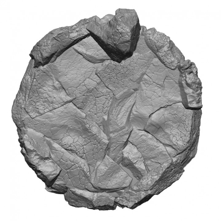 Stone Golem with rock image
