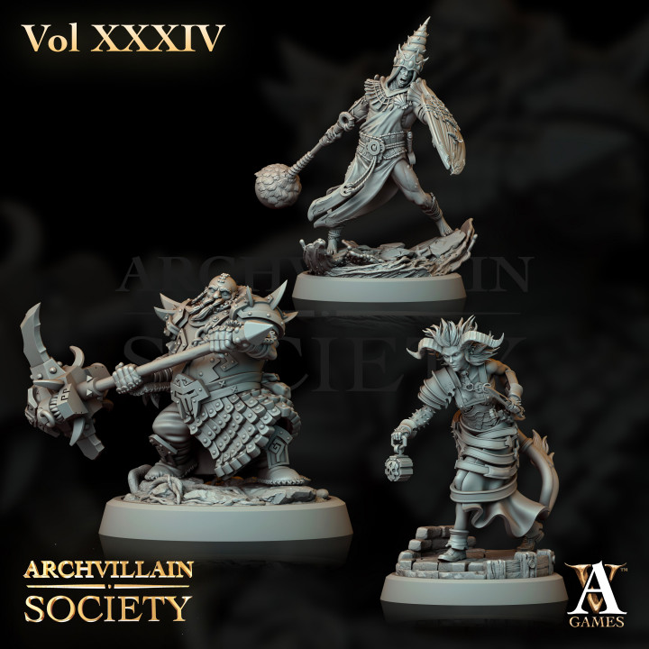 Archvillain Society Vol. XXXIV