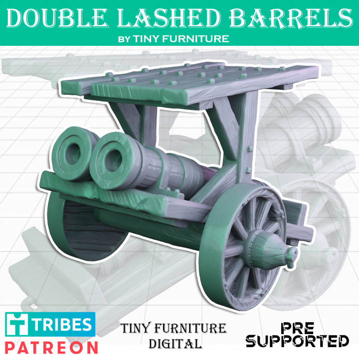 Double Lashed Barrels  (Medieval Artillery) image
