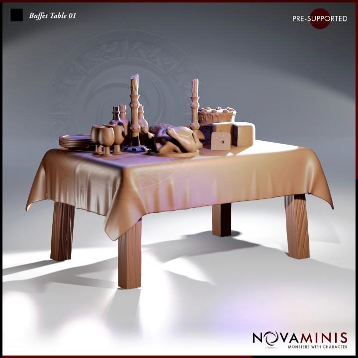 Buffet Table 01