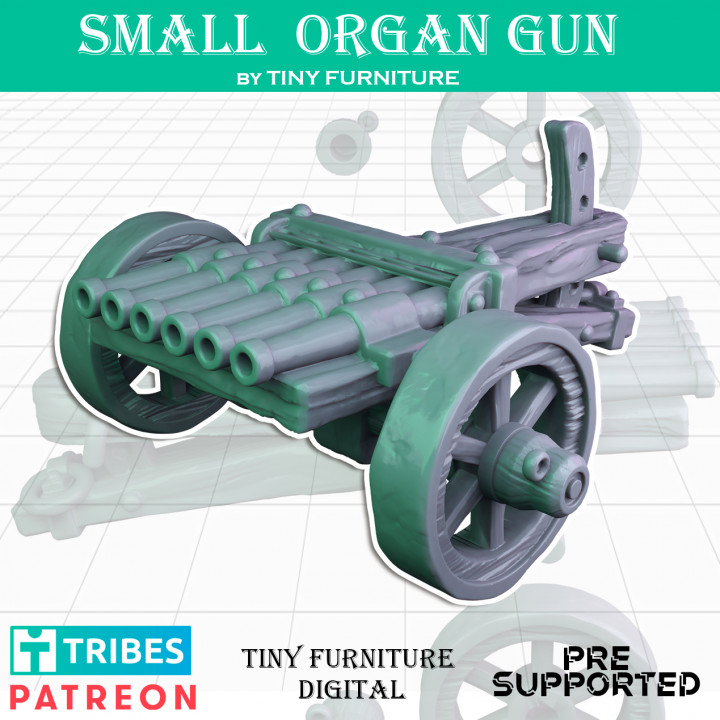 Small Organ Gun (Medieval Artillery)