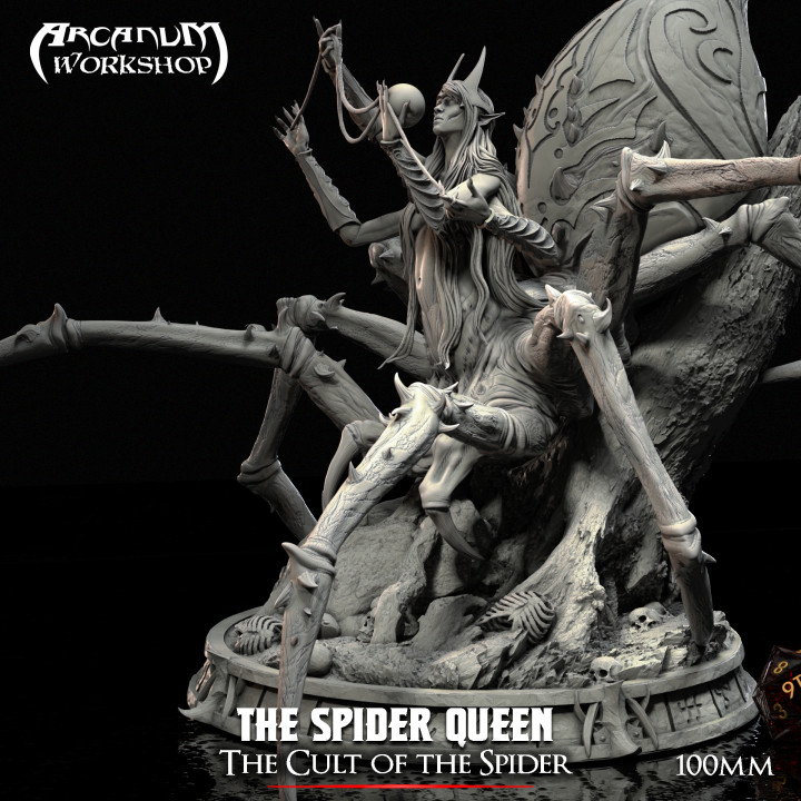 Spider Queen Boss (100mm) image