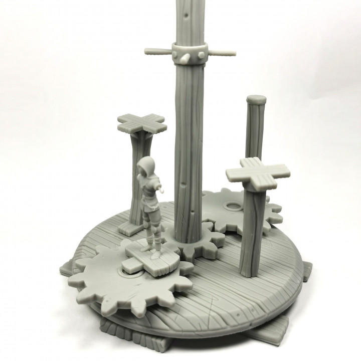 Clockwork Agility Trainer | Rogue Tainer Equipment For 32mm RPG Tabletops image