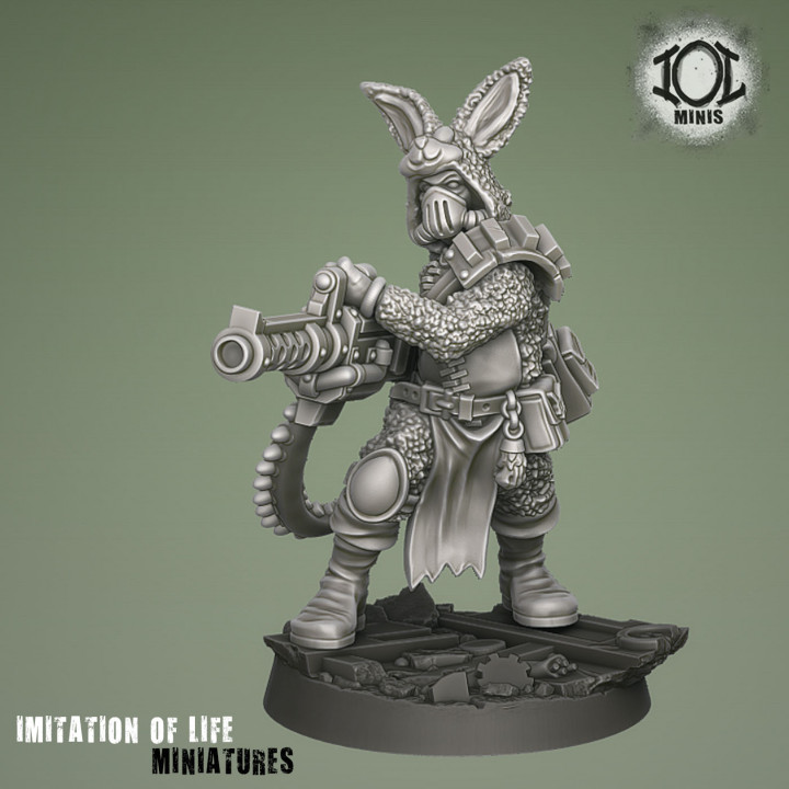 Ratata - Bunny Clan specialist with Machinegun image