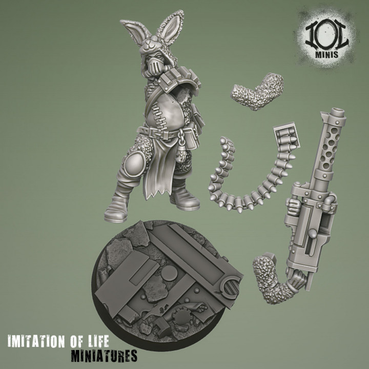 Ratata - Bunny Clan specialist with Machinegun image