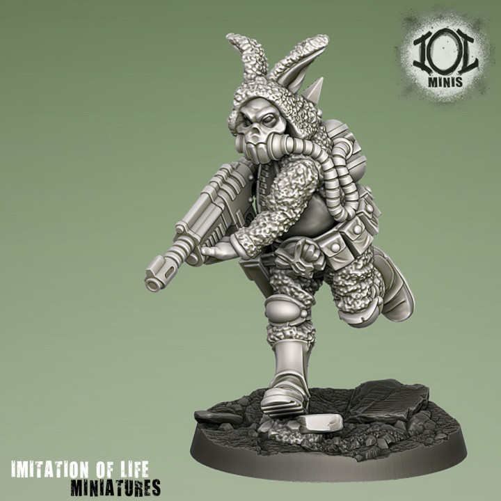 Hopper - Bunny Clan Ganger with Lazergun