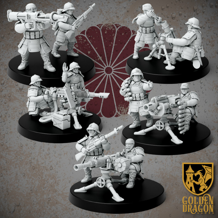 Empire of Japan - Infantry Support Weapons