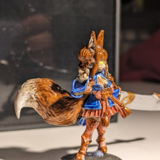 Picture of print of Six sword demon - Crazy fox girl