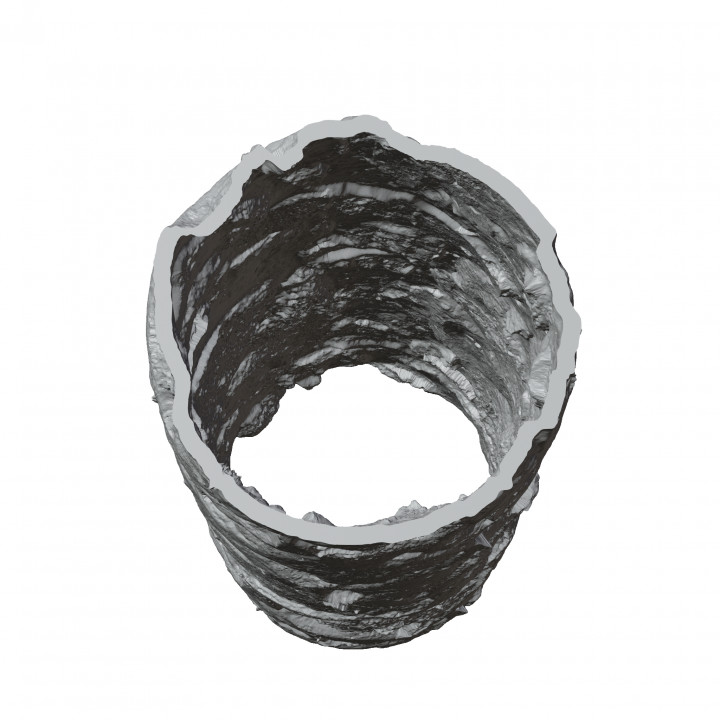 Rock Wall 2 - Thin Texture Roller (Low Resin Cost) - 4.5 Inches Tall image