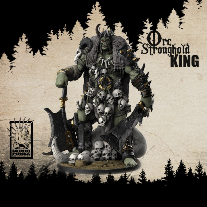 Orc King - Orc Stronghold - BUNDLE#15