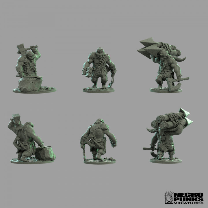 Orc Workers - Orc Stronghold - BUNDLE#15 image