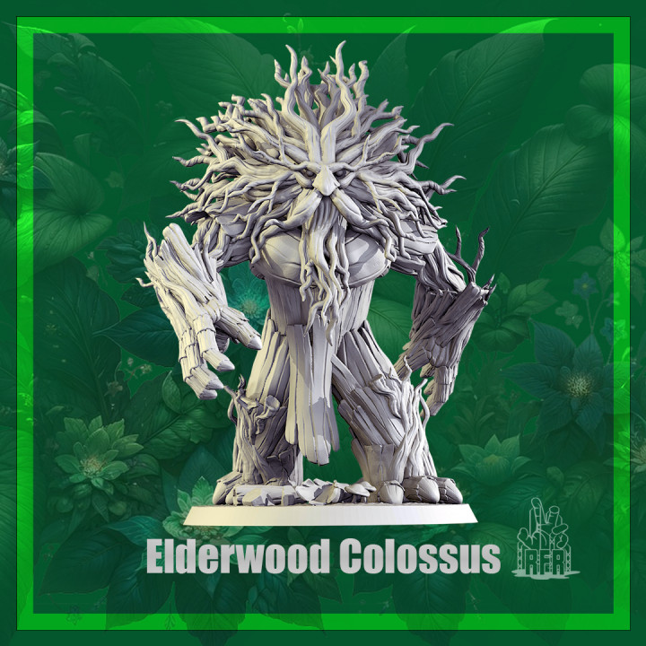 Elderwood Colossus - Tabletop miniature (Pre-Supported) image