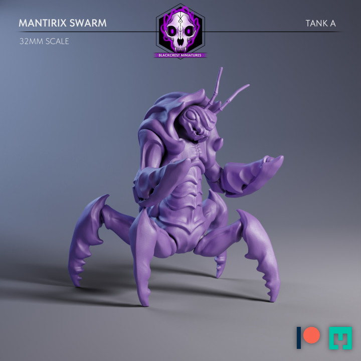 Mantirix Swarm | Scythed Tank A (Unsupported) image