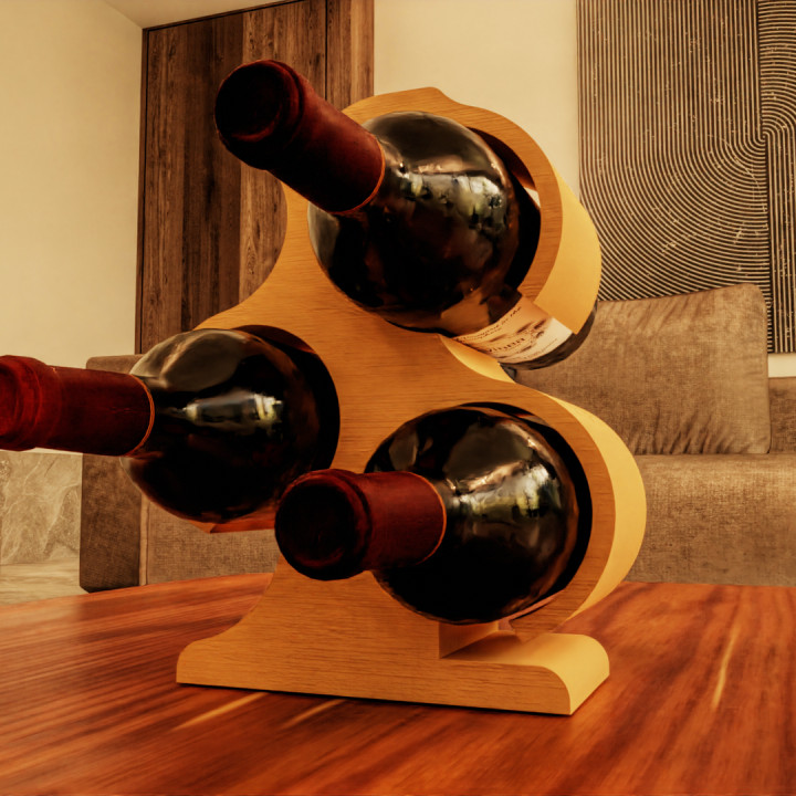 Bottle Holder / Wine Stand image