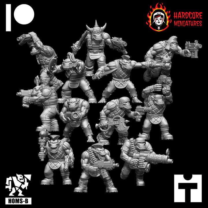 Space Orc Retro Boyz #1