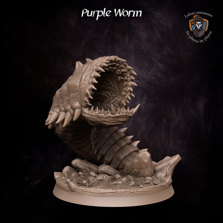 Purple Worm image