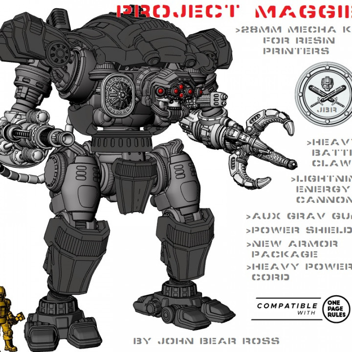 Project Maggie Express-2024 Full Frame, Armor, And Weapons image