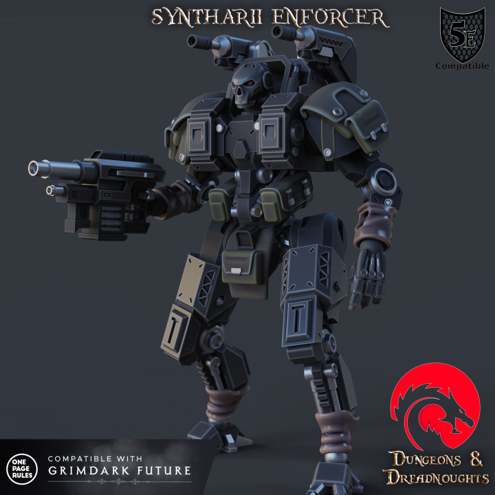 Syntharii Enforcer (Posable Mech) image