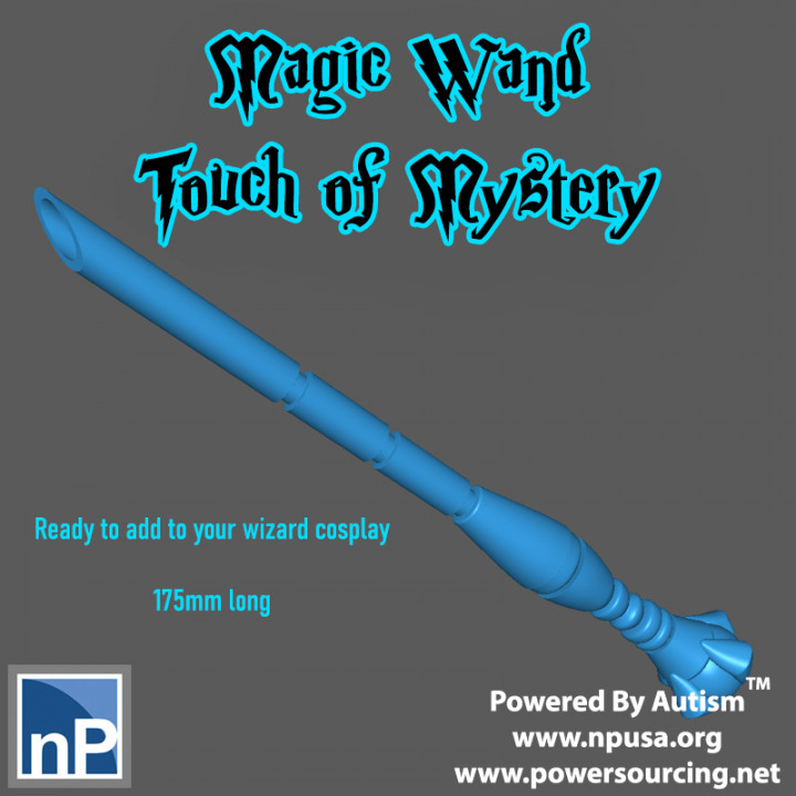 Touch of Mystery - Magic Wand for Cosplay