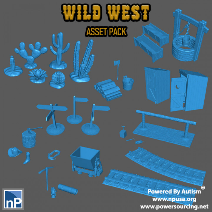 Wild West Asset Pack 1 image