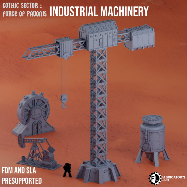 Industrial Machinery - Grimdark Industrial's Cover