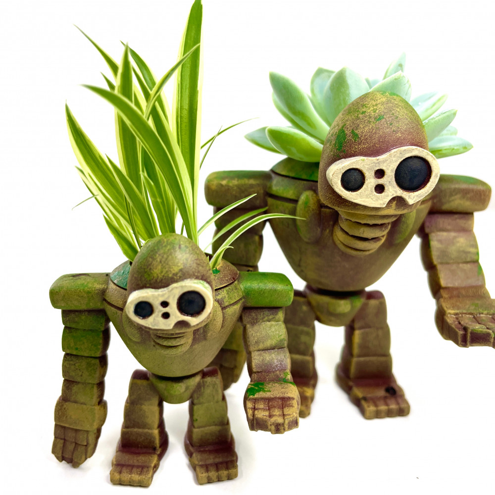 3D Printable Forest Guardian Golem by Custom Miniature Maker