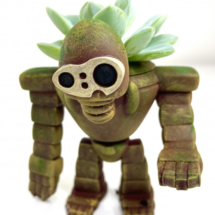 3D Printable Forest Guardian Golem by Custom Miniature Maker