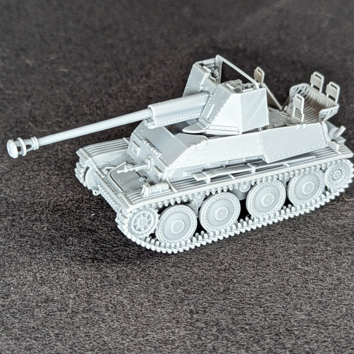 3D Printable Panzerjager 38(t) für 7.62 cm PaK 36(r) ‘Marder III’ (Sd ...