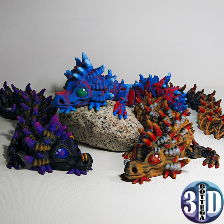 Eras, dragon of forgotten ages - articulated