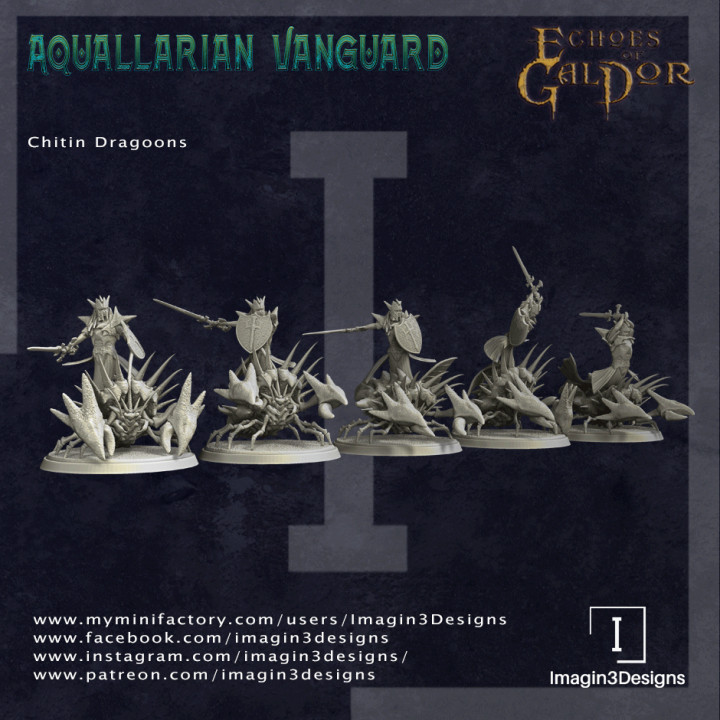 Chitin Dragoons – Crustacean Heavy Cavalry