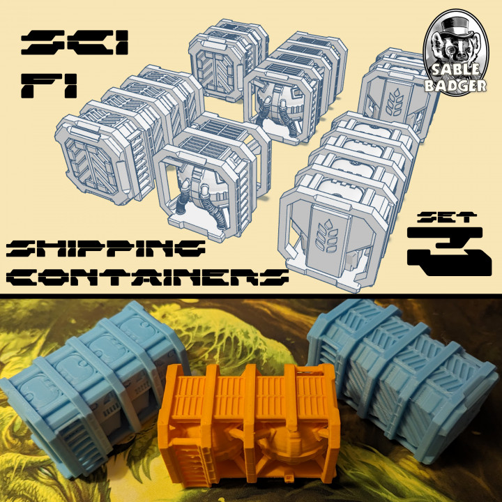 Sector 23 - Sci Fi Shipping Containers 3 image