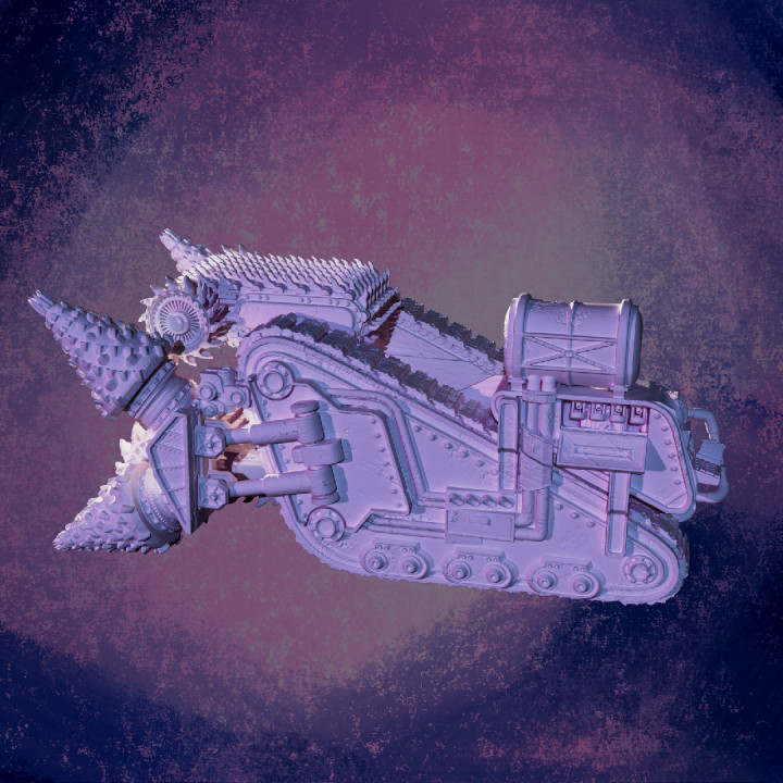 Mining Colony Terrain and Vehicles image