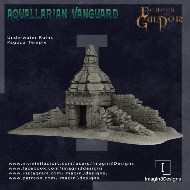 Underwater Ruins - Pagoda Temple