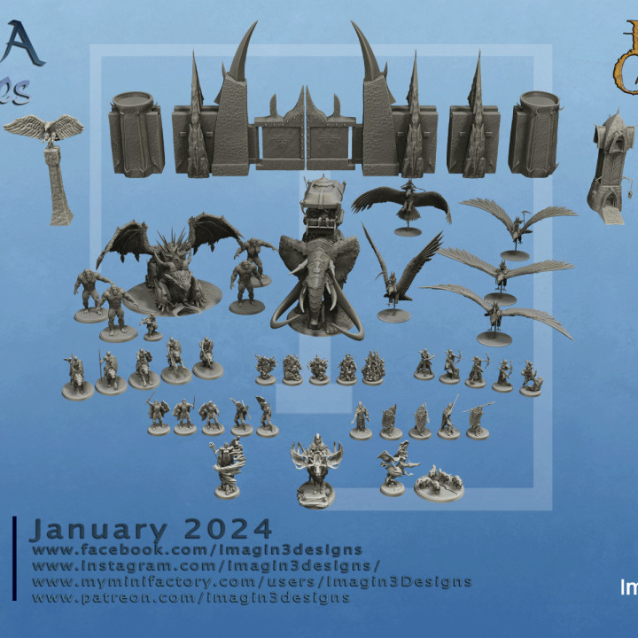 Emperia Ice Elves COMPLETE SET