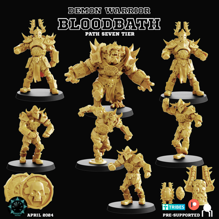 DEMON WARRIOR - SEVEN - Bloodbath - Fantasy Football