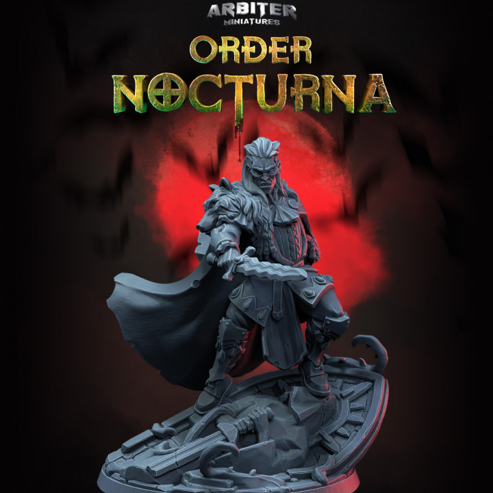 3D Printable Arbiter Miniatures Kickstarter 10: Order Nocturna, Pre ...