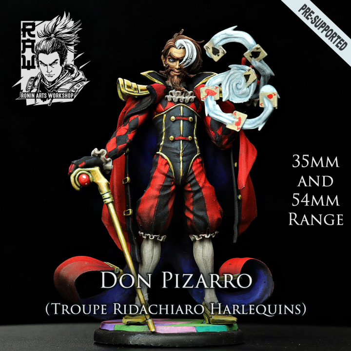 Don Pizarro - Harlequin Troupe Leader image