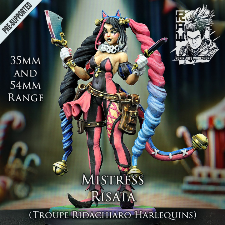 Mistress Risata - Harlequin Assassin image