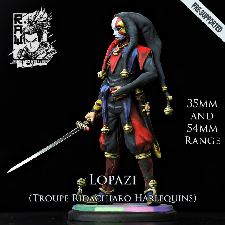 Lopazi The Masked Death - Jester Assassin