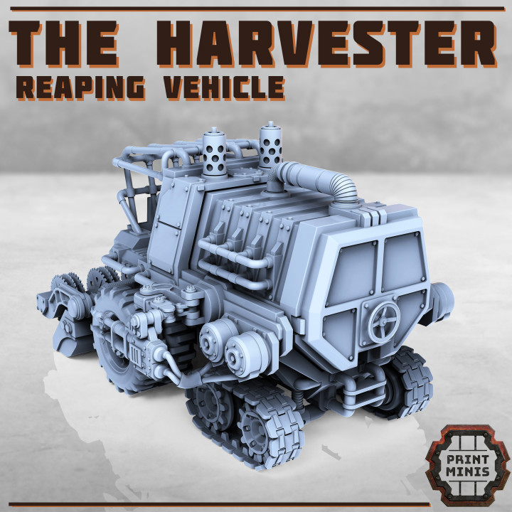 The Harvester Truck w/ drivers image