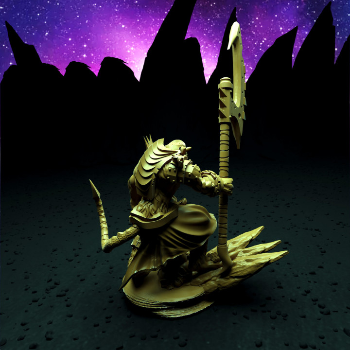 Ratkin Clan Leaders - Warrior Set A with multiple models, weapons and poses image