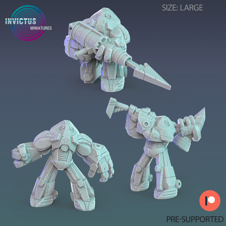 3D Printable High Pressure Exosuit Set / Future Robot / Skeleton ...