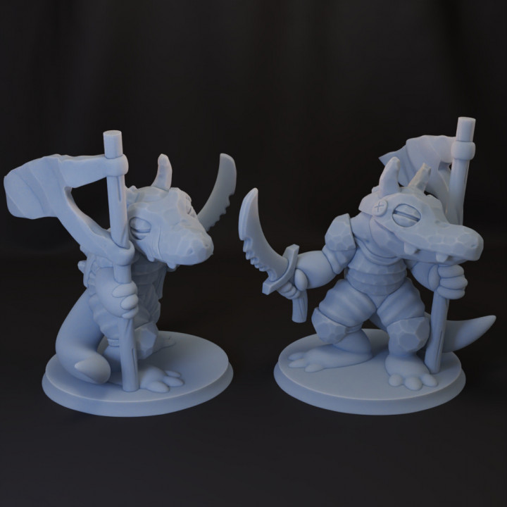 Kobold Iron Fang Banner Boaster