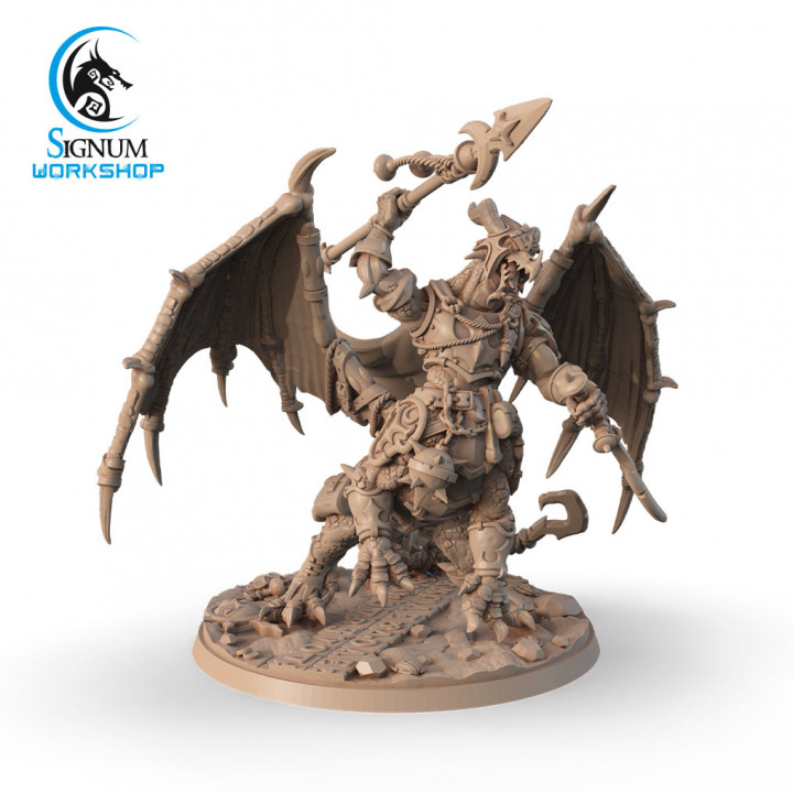 3D Printable Voshran, the Conqueror of Savages by Signum Workshop