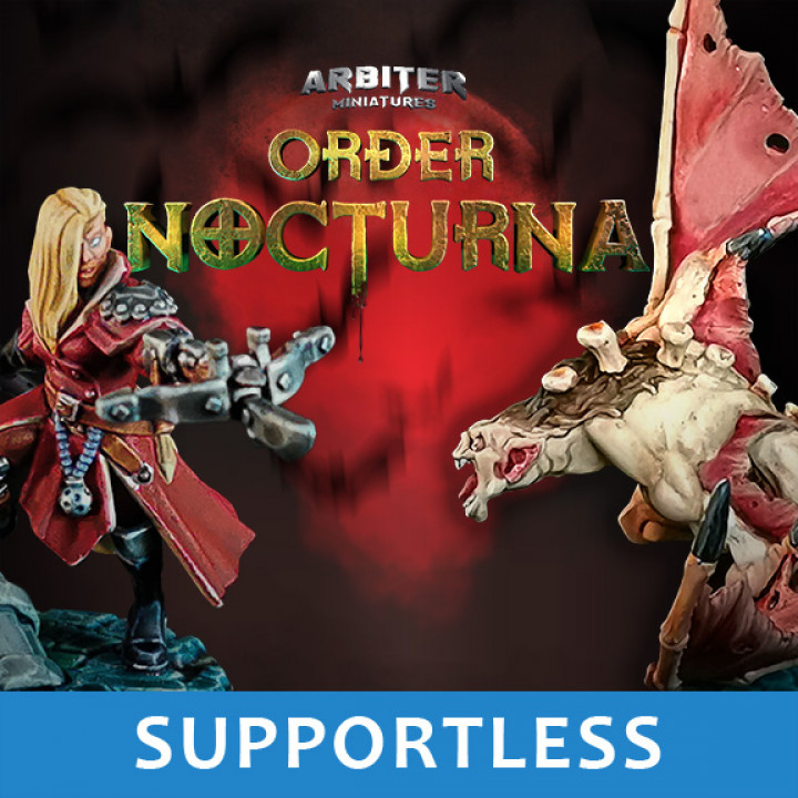 Arbiter Miniatures Kickstarter 10: Order Nocturna, Supportless